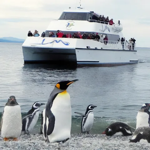 Navegación Pingüinera Isla Martillo