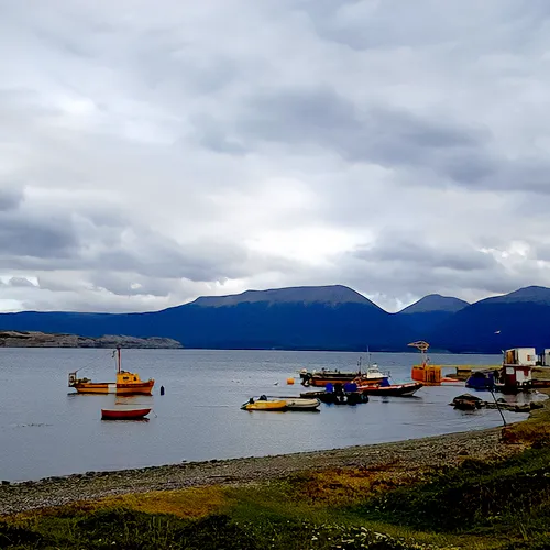 Puerto Almanza y Ruta de la Centolla